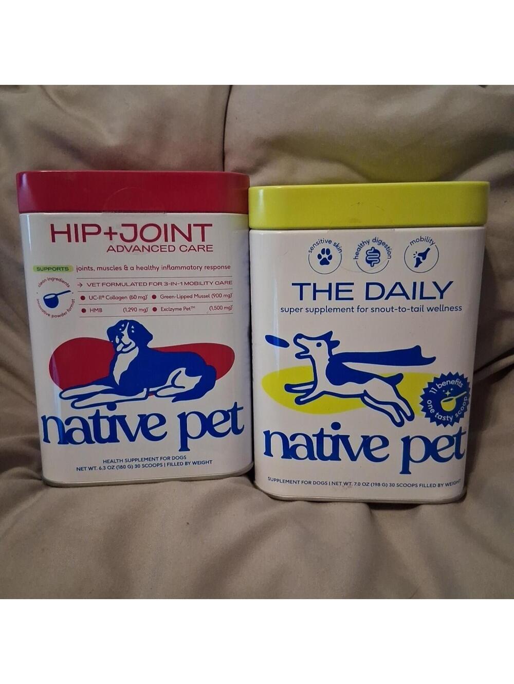 Native Pet Bundle | Hip + Joint & The Daily | Sealed New